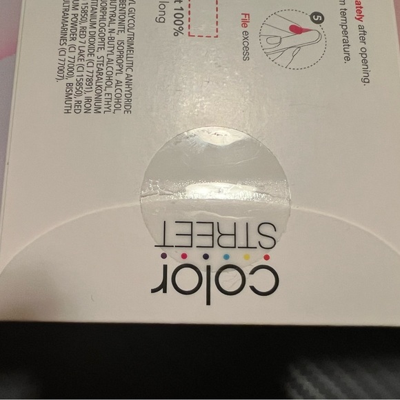 Color Street Petal Pusher OG small Pack Hard to Find Nail Strips Retired - Picture 5 of 6